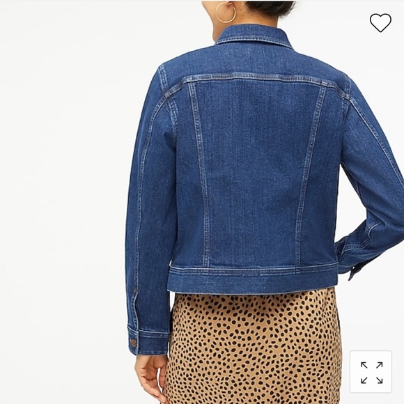 JCrew denim jacket. Brand new with tags. Pristine condition. - Picture 3 of 9